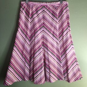 Tracy Evans Limited Pink Stripe Skirt 5